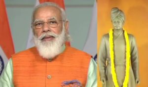 JNU कैंपस में विवेकानंद की मूर्ति का पीएम मोदी ने किया अनावरण, कहा- हमारी विचारधारा राष्ट्रहित में
