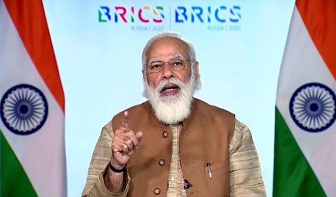 नाम लिए बिना पाकिस्तान पर बरसे PM मोदी, बोले- आतंकवाद का समर्थन करने वालों को ठहराया जाए दोषी