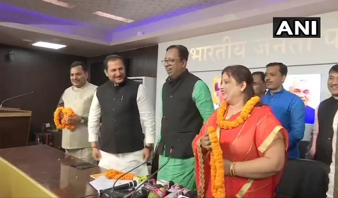 LJP को बड़ा झटका, चिराग की MLC बीजेपी में शामिल