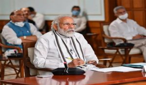 कोरोना की स्थिति पर प्रधानमंत्री मोदी की उच्चस्तरीय बैठक, कैबिनेट सचिव और स्वास्थ्य सचिव मौजूद