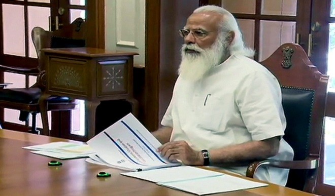 कोरोना के बढ़ते मामलों पर PM मोदी की हाई लेवल मीटिंग, 5 T रणनीति पर दिया जोर