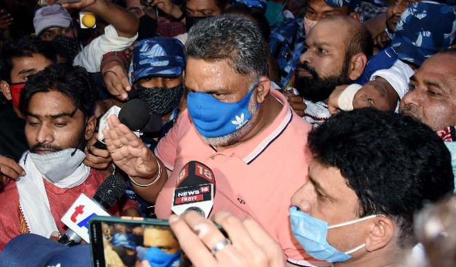 पुलिस ने पप्पू यादव को हामारी अधिनियम के उल्लंघन मामले में गिरफ्तारी के बाद न्यायिक हिरासत में भेजा