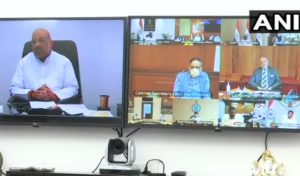 चक्रवात यास पर गृह मंत्री अमित शाह ने की मुख्यमंत्रियों के साथ बैठक