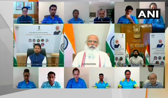 ओलंपिक जा रहे खिलाड़ियों से बोले PM मोदी, पूरा भारत है साथ, अपेक्षाओं के बोझ तले दबने की जरूरत नहीं