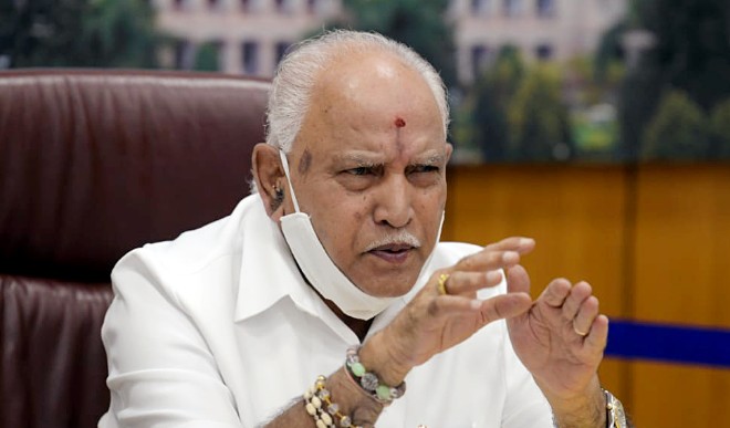 येदियुरप्पा ने मुख्यमंत्री के तौर पर अपने भविष्य पर कहा- आलाकमान के निर्देशों का पालन करूंगा