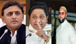 यूपी में मुस्लिम वोटों के लिए सपा-बसपा-ओवैसी सब बेचैन