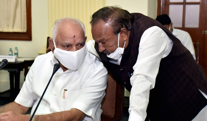 कर्नाटक के मंत्री निरानी ने मुख्यमंत्री येदियुरप्पा को हटाने के लिए गोलबंदी से इनकार किया