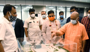 उत्तर प्रदेश CM योगी का निर्देश, जेवर हवाईअड्डे के डिजाइन में दिखाई दे भारतीय विरासत की झलक