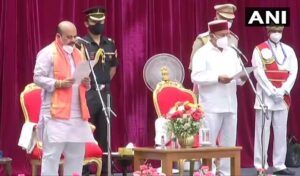 कर्नाटक के नए मुख्यमंत्री बने बसवराज बोम्मई, राज्यपाल ने दिलाई पद और गोपनीयता की शपथ