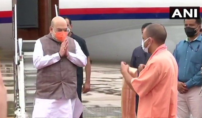 यूपी दौरे पर गृहमंत्री अमित शाह, कई परियोजनाओं की रखेंगे नींव