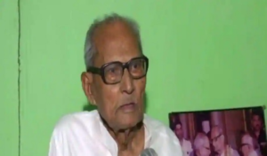 भारत छोड़ो आंदोलन में शामिल 98 वर्षीय स्वतंत्रता सेनानी को भारत सरकार ने किया सम्मानित