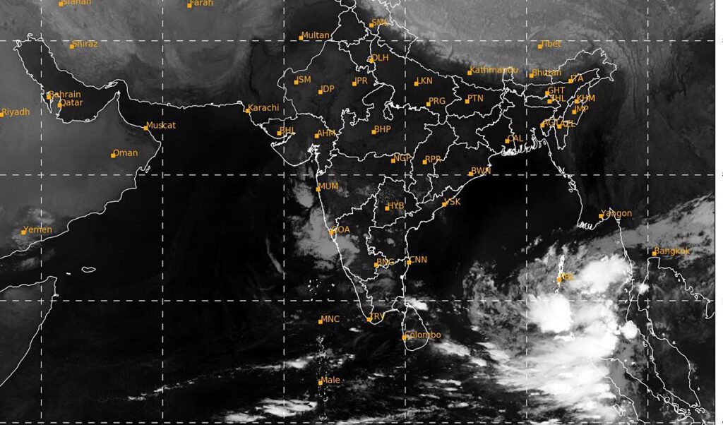 Cyclone Asani | चक्रवात ‘आसनी’ के कारण अंडमान के कुछ हिस्सों में बारिश, तेज हवाएं